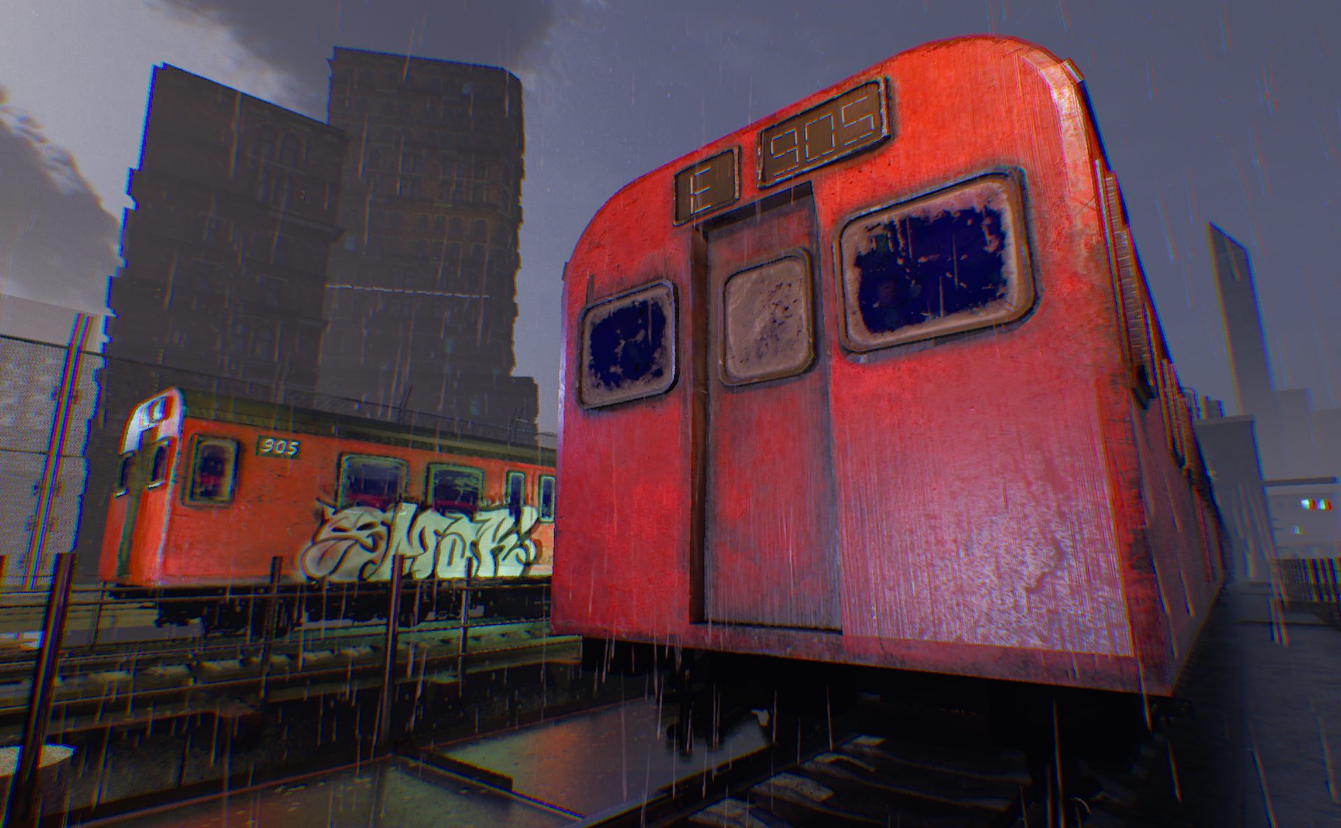 NYC Subway interior